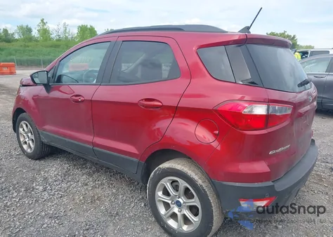 2018 Ford Ecosport Se from USA, damaged, VIN MAJ6P1UL9JC245739